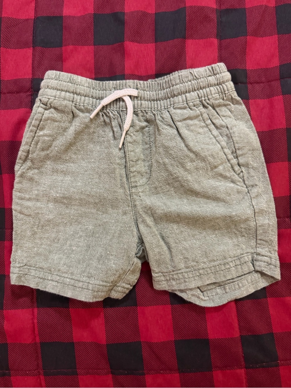 Old Navy Tan Drawstring Kids Shorts